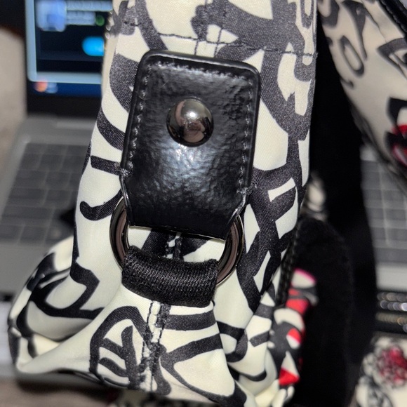 Coach Poppy Daisy Graffiti Floral Backpack and Pouch Bundle - Picture 6 of 15